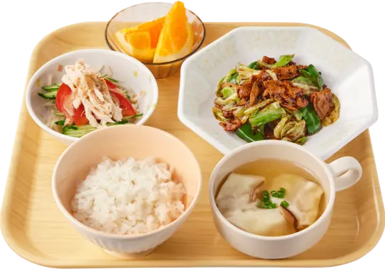 朝食