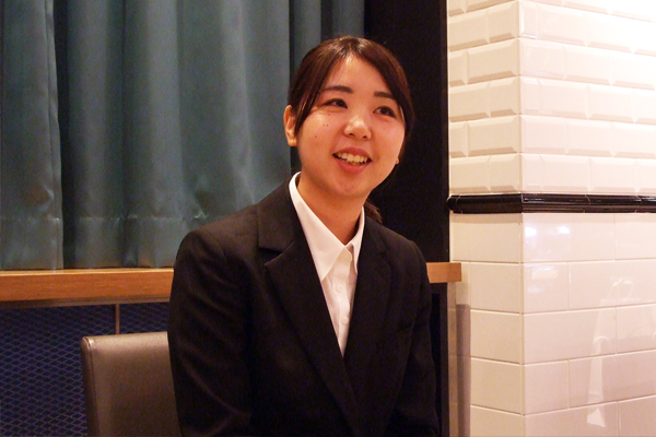 内定者インタビュー 相模女子大学 土屋 瑞希様 日清医療食品株式会社 内定者インタビュー 相模女子大学 土屋 瑞希様 日清医療食品株式会社
